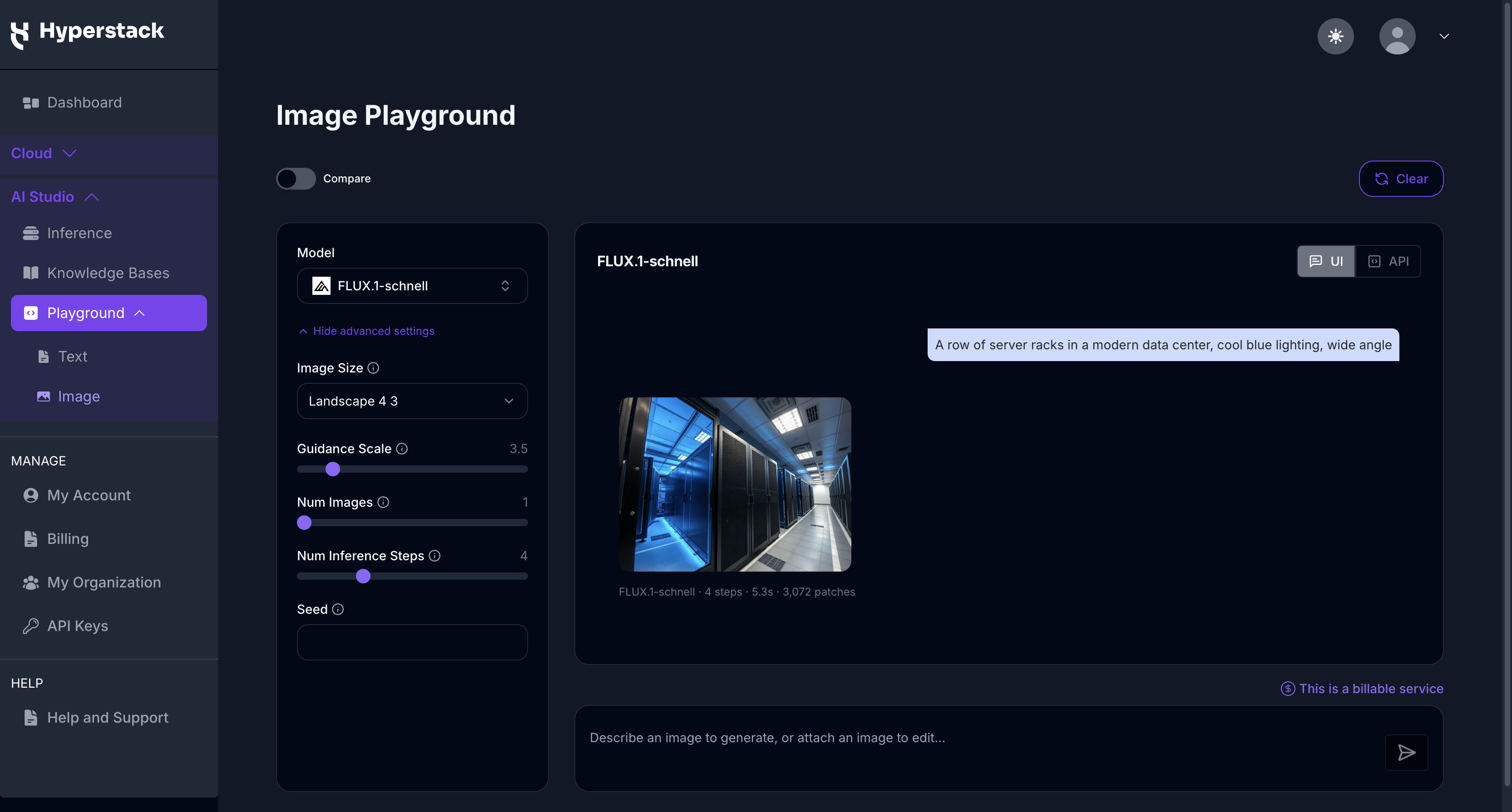 Image Playground - Output