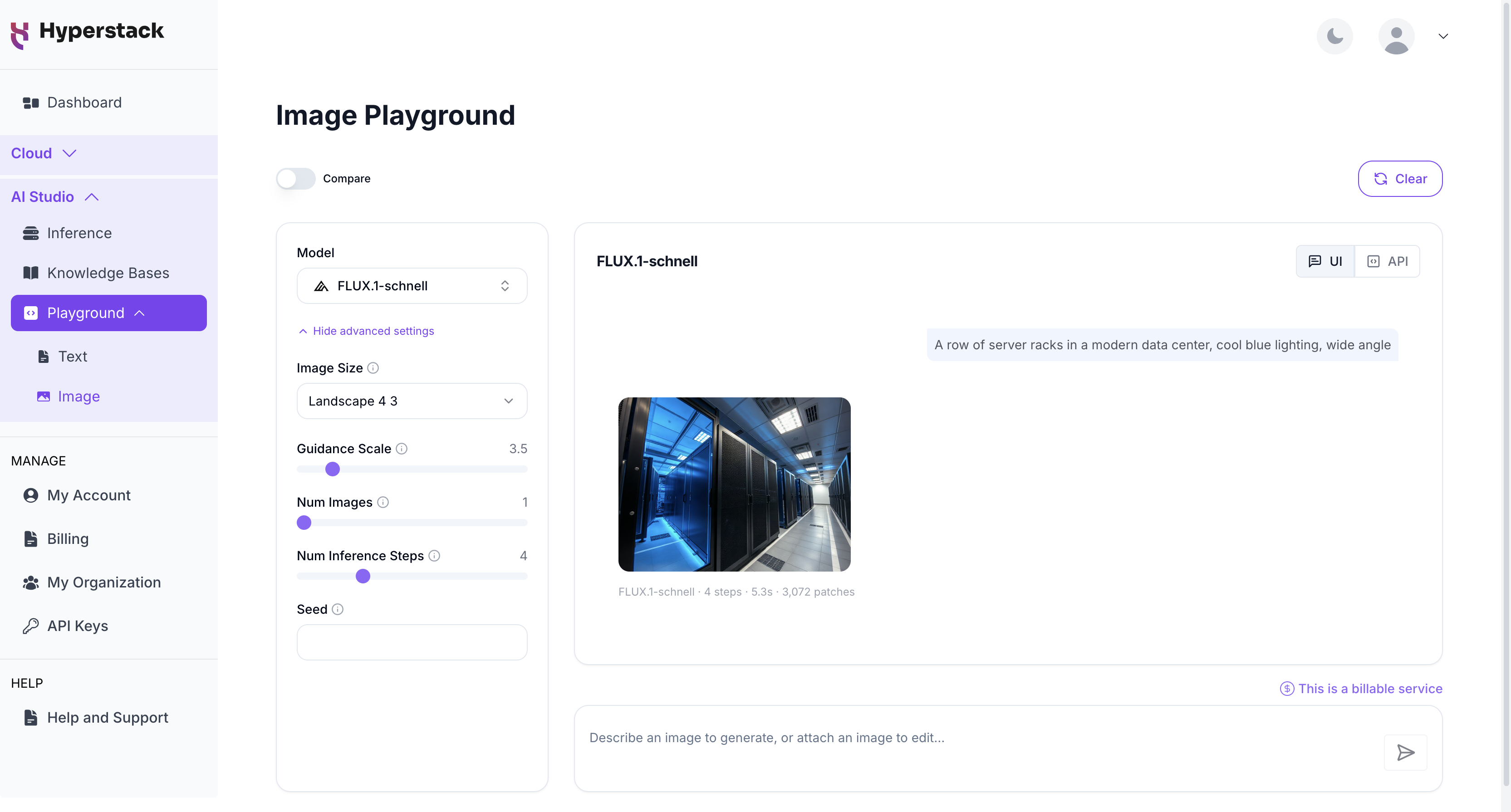 Image Playground - Output